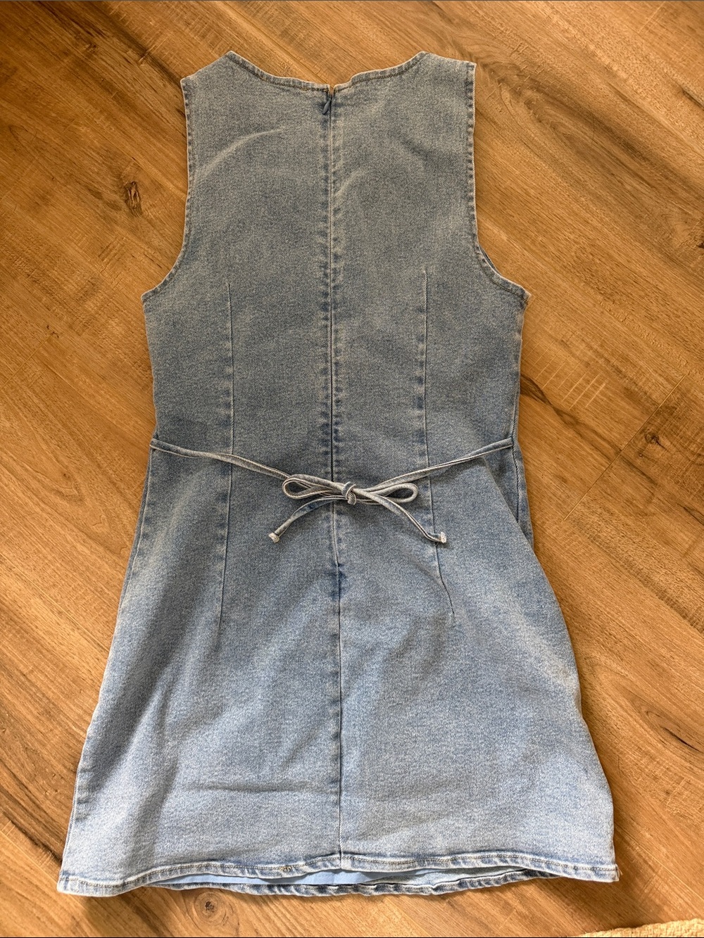 Le Lis - Denim mini dress - Picture 3 of 3